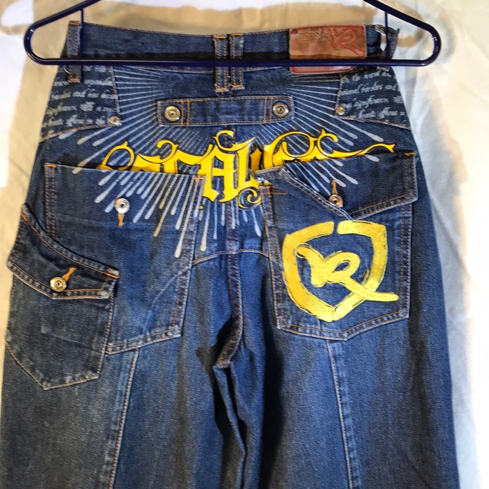 Authentic Roca Wear Rocawear Jeans sz18. similar fit to JNCO jeans.